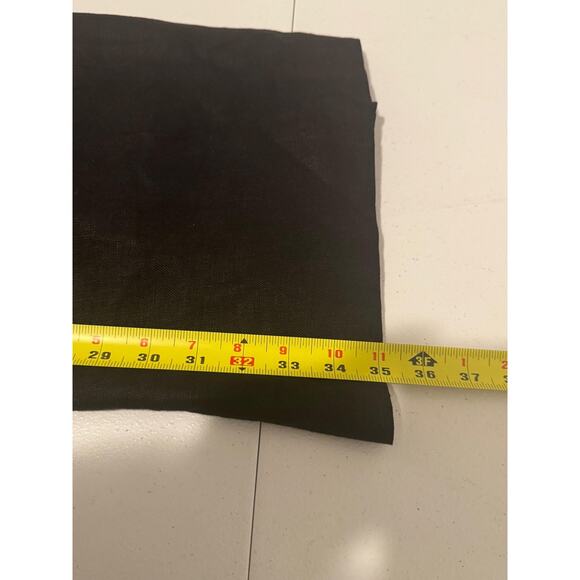 Talbots Dress 6P Black Pure Irish Linen Sheath Sleeveless Lined LBD Whimsygoth - Picture 8 of 10